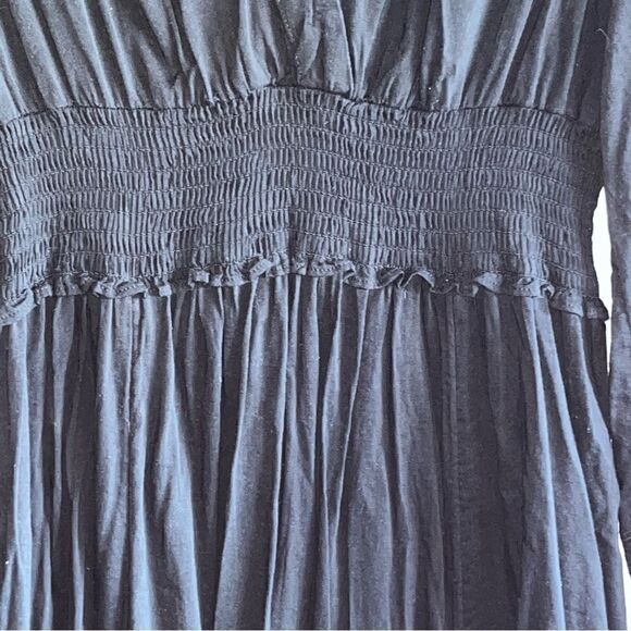 Women's Old Navy Black Long Dress - Picture 4 of 10